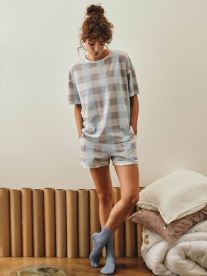 Купить Хлопковый комплект с шортами HAYS 27434 в Украина в Lingerie.ua - Одяг для дому та відпочинку, Фото 15