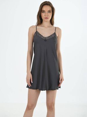 Купить Шелковый пеньюар с кружевом VIENETTA 1612924994 в Украина в Lingerie.ua - Одяг для дому та відпочинку, Видео