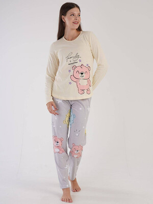 Купить Хлопковый комплект с длинным рукавом VIENETTA 3051321510 в Украина в Lingerie.ua - Одяг для дому та відпочинку, Фото 6