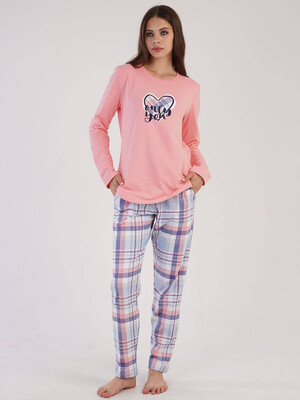 Купить Байковый комплект с длинным рукавом VIENETTA 3032010364 в Украина в Lingerie.ua - Одяг для дому та відпочинку, Фото 2