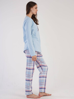 Купить Байковый комплект с длинным рукавом VIENETTA 3032010364 в Украина в Lingerie.ua - Одяг для дому та відпочинку, Фото 3