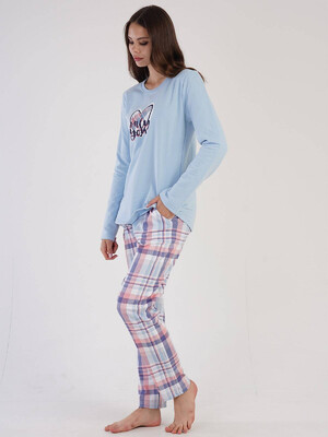 Купить Байковый комплект с длинным рукавом VIENETTA 3032010364 в Украина в Lingerie.ua - Одяг для дому та відпочинку, Фото 6