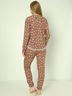 Купить Пижама с длинным рукавом и брюками SEVIM 15462 в Украина в Lingerie.ua - Одяг для дому та відпочинку, Фото 4