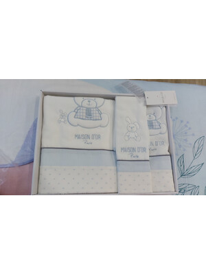 Купить Набор детских махровых полотенец MAISON D`OR Bear Love в Украина в Lingerie.ua - Одяг для дому та відпочинку, Фото 3