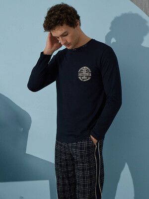 Купить Хлопковый комплект с брюками SEVIM 9437 в Украина в Lingerie.ua - Одяг для дому та відпочинку, Фото 3