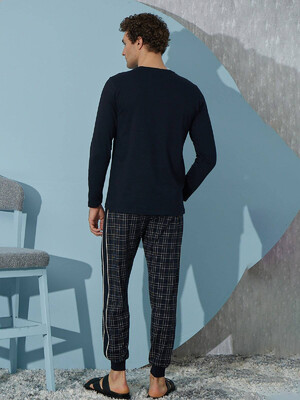 Купить Хлопковый комплект с брюками SEVIM 9437 в Украина в Lingerie.ua - Одяг для дому та відпочинку, Фото 6