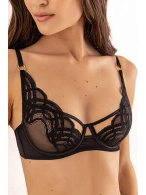 Купить Бюстгальтер с мягкой чашкой ажурный JASMINE JOAN 1424-29 в Украина в Lingerie.ua - Одяг для дому та відпочинку, Фото 5