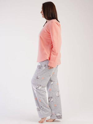 Купить Флисовый теплый домашний костюм VIENETTA 3030410275 в Украина в Lingerie.ua - Одяг для дому та відпочинку, Фото 3