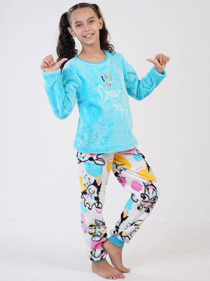 Купить Плюшева піжама з велсофту VIENETTA KIDS 3030860298 в Украина в Lingerie.ua - Одяг для дому та відпочинку, Фото 8