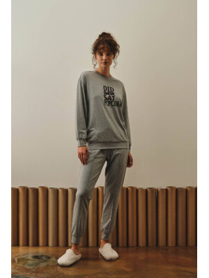 Купить Хлопковый комплект с длинным рукавом HAYS 27448 в Украина в Lingerie.ua - Одяг для дому та відпочинку, Фото 1