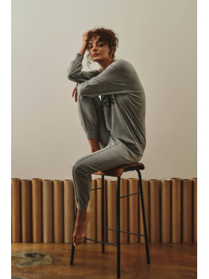 Купить Хлопковый комплект с длинным рукавом HAYS 27448 в Украина в Lingerie.ua - Одяг для дому та відпочинку, Фото 15