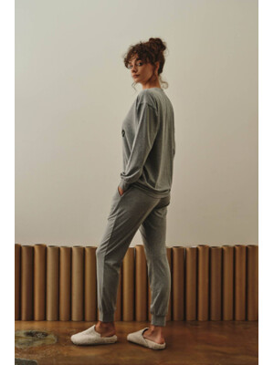 Купить Хлопковый комплект с длинным рукавом HAYS 27448 в Украина в Lingerie.ua - Одяг для дому та відпочинку, Фото 10