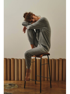 Купить Хлопковый комплект с длинным рукавом HAYS 27448 в Украина в Lingerie.ua - Одяг для дому та відпочинку, Фото 8