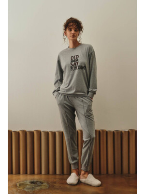 Купить Хлопковый комплект с длинным рукавом HAYS 27448 в Украина в Lingerie.ua - Одяг для дому та відпочинку, Фото 6