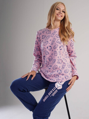 Купить Флисовый домашний костюм VIENETTA 3041700401 в Украина в Lingerie.ua - Одяг для дому та відпочинку, Фото 5