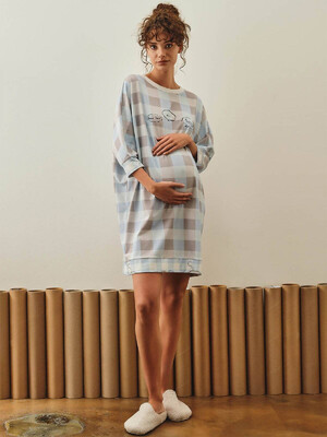 Купить Хлопковая туника свободного кроя HAYS 27167 в Украина в Lingerie.ua - Одяг для дому та відпочинку, Фото 1