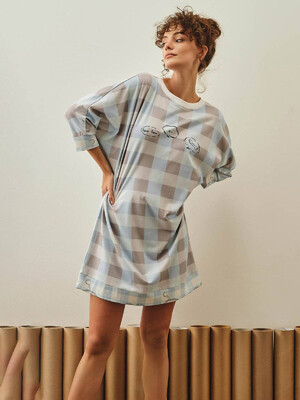 Купить Хлопковая туника свободного кроя HAYS 27167 в Украина в Lingerie.ua - Одяг для дому та відпочинку, Фото 15