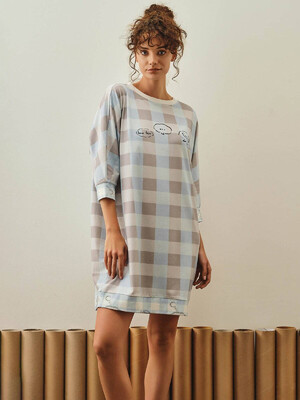 Купить Хлопковая туника свободного кроя HAYS 27167 в Украина в Lingerie.ua - Одяг для дому та відпочинку, Фото 10