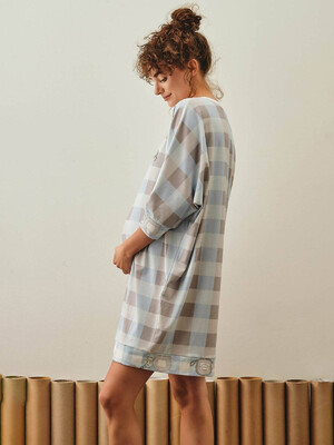 Купить Хлопковая туника свободного кроя HAYS 27167 в Украина в Lingerie.ua - Одяг для дому та відпочинку, Фото 6