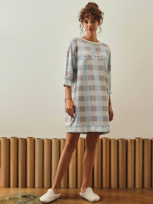 Купить Хлопковая туника свободного кроя HAYS 27167 в Украина в Lingerie.ua - Одяг для дому та відпочинку, Фото 5