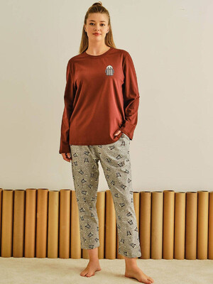 Купить Хлопковый комплект с брюками HAYS 27465 в Украина в Lingerie.ua - Одяг для дому та відпочинку, Фото 1