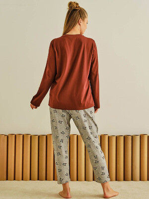 Купить Хлопковый комплект с брюками HAYS 27465 в Украина в Lingerie.ua - Одяг для дому та відпочинку, Фото 15