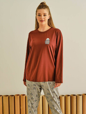 Купить Хлопковый комплект с брюками HAYS 27465 в Украина в Lingerie.ua - Одяг для дому та відпочинку, Фото 14