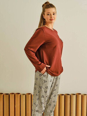 Купить Хлопковый комплект с брюками HAYS 27465 в Украина в Lingerie.ua - Одяг для дому та відпочинку, Фото 12