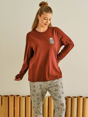 Купить Хлопковый комплект с брюками HAYS 27465 в Украина в Lingerie.ua - Одяг для дому та відпочинку, Фото 9