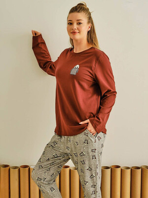 Купить Хлопковый комплект с брюками HAYS 27465 в Украина в Lingerie.ua - Одяг для дому та відпочинку, Фото 8