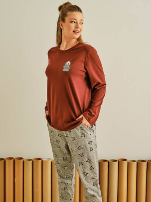 Купить Хлопковый комплект с брюками HAYS 27465 в Украина в Lingerie.ua - Одяг для дому та відпочинку, Фото 7