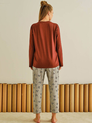 Купить Хлопковый комплект с брюками HAYS 27465 в Украина в Lingerie.ua - Одяг для дому та відпочинку, Фото 6