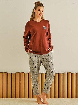 Купить Хлопковый комплект с брюками HAYS 27465 в Украина в Lingerie.ua - Одяг для дому та відпочинку, Фото 5