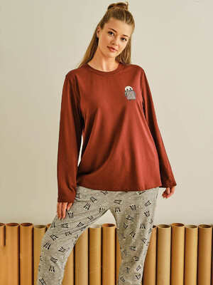 Купить Хлопковый комплект с брюками HAYS 27465 в Украина в Lingerie.ua - Одяг для дому та відпочинку, Фото 4