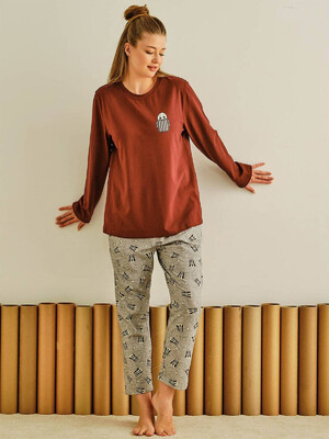 Купить Хлопковый комплект с брюками HAYS 27465 в Украина в Lingerie.ua - Одяг для дому та відпочинку, Фото 16