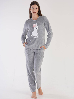 Купить Велюровый домашний комплект VIENETTA 3060100000 в Украина в Lingerie.ua - Одяг для дому та відпочинку, Фото 8