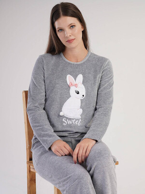 Купить Велюровый домашний комплект VIENETTA 3060100000 в Украина в Lingerie.ua - Одяг для дому та відпочинку, Фото 9