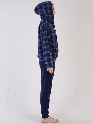 Купить Флисовый теплый костюм с капюшоном VIENETTA 3031840448 в Украина в Lingerie.ua - Одяг для дому та відпочинку, Фото 2