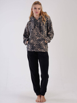 Купить Флисовый женский костюм с худи VIENETTA 3041670378 в Украина в Lingerie.ua - Одяг для дому та відпочинку, Видео