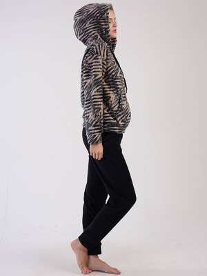 Купить Флисовый женский костюм с худи VIENETTA 3041670378 в Украина в Lingerie.ua - Одяг для дому та відпочинку, Фото 3