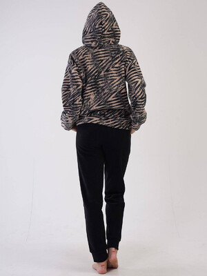 Купить Флисовый женский костюм с худи VIENETTA 3041670378 в Украина в Lingerie.ua - Одяг для дому та відпочинку, Фото 5