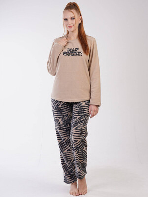 Купить Флисовый домашний костюм VIENETTA 3041710378 в Украина в Lingerie.ua - Одяг для дому та відпочинку, Видео