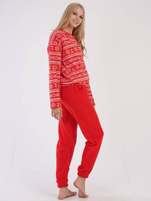 Купить Флисовый женский костюм VIENETTA 3052060163 в Украина в Lingerie.ua - Одяг для дому та відпочинку, Фото 4