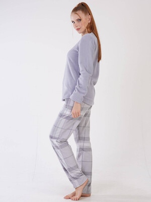 Купить Флисовый женский домашний костюм VIENETTA 3031870441 в Украина в Lingerie.ua - Одяг для дому та відпочинку, Фото 2