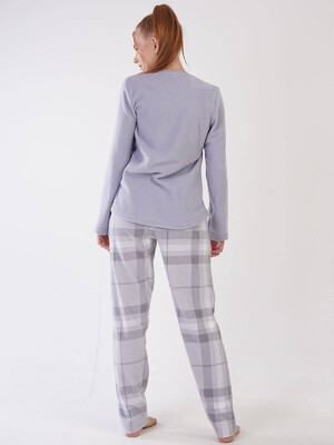 Купить Флисовый женский домашний костюм VIENETTA 3031870441 в Украина в Lingerie.ua - Одяг для дому та відпочинку, Фото 3