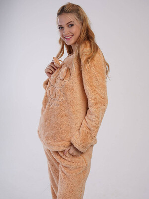 Купить Плюшевая теплая женская пижама VIENETTA 3060520000 в Украина в Lingerie.ua - Одяг для дому та відпочинку, Фото 4