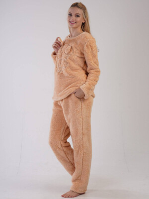 Купить Плюшевая теплая женская пижама VIENETTA 3060520000 в Украина в Lingerie.ua - Одяг для дому та відпочинку, Фото 5