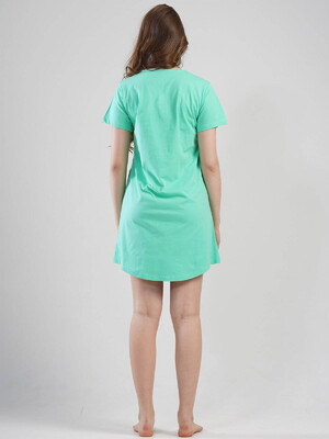 Купить Бавовняна туніка з коротким рукавом VIENETTA 1120390000 в Украина в Lingerie.ua - Одяг для дому та відпочинку, Фото 2