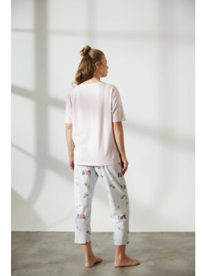 Купить Хлопковый комплект из футболки и капри HAYS 36143 в Украина в Lingerie.ua - Одяг для дому та відпочинку, Фото 11