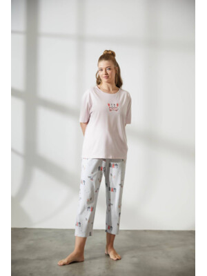 Купить Хлопковый комплект из футболки и капри HAYS 36143 в Украина в Lingerie.ua - Одяг для дому та відпочинку, Фото 10